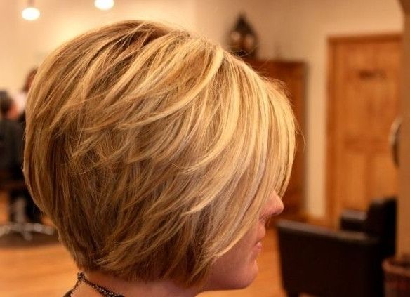 20 Layered Hairstyles For Short Hair – Popular Haircuts Within Short Blonde Bob Hairstyles With Layers (View 12 of 25)