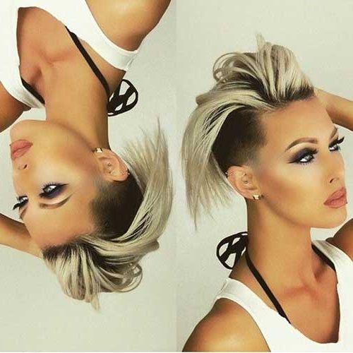 20+ New Hairstyles For Short Hair | Short Hairstyles 2017 – 2018 Throughout Most Recently Undercut Blonde Pixie Hairstyles With Dark Roots (View 7 of 25)