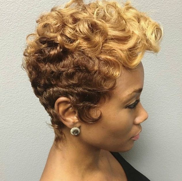 20 Pretty Permed Hairstyles – Popular Haircuts Throughout Newest Long Honey Blonde And Black Pixie Hairstyles (View 12 of 25)