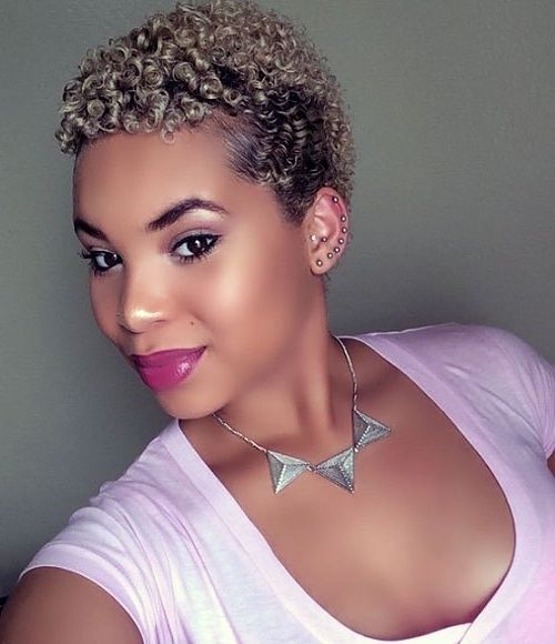 20 Trendy African American Pixie Cuts 2017 – Pixie Cuts For Black Women In 2018 Short Black Pixie Hairstyles For Curly Hair (View 12 of 25)