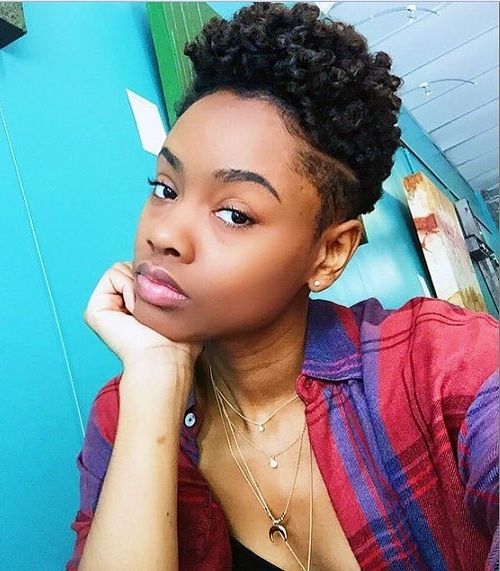 20 Trendy African American Pixie Cuts 2017 – Pixie Cuts For Black Women With Regard To 2018 Short Black Pixie Hairstyles For Curly Hair (Photo 15 of 25)