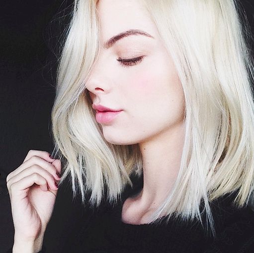 21 Fierce Platinum Blonde Colored Hairstyles To Make Jaws Drop 2018 For Cropped Platinum Blonde Bob Hairstyles (Photo 15 of 25)
