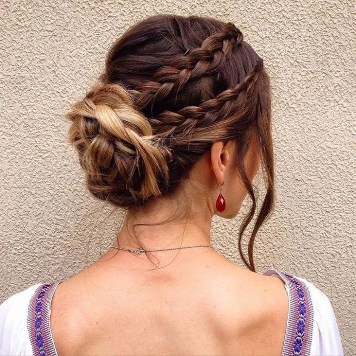 21+ Lace Braid Hairstyle Ideas, Designs | Haircut | Design Trends With Messy Pony Hairstyles With Lace Braid (View 2 of 25)