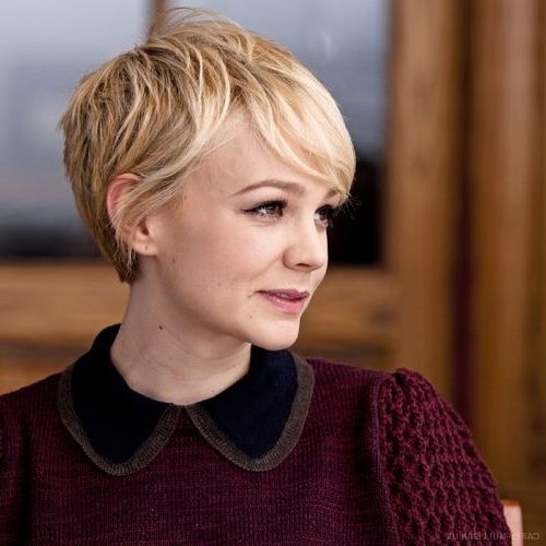 21 Lovely Pixie Haircuts Perfect For Round Faces: Short Hair Styles With Most Recent Soft Pixie Bob Haircuts For Fine Hair (Photo 19 of 25)