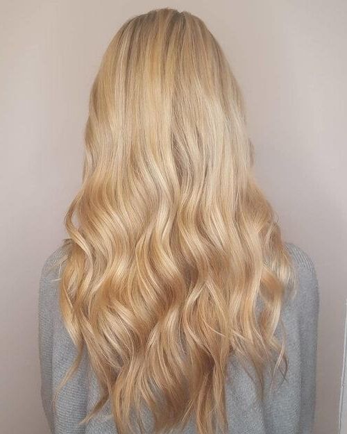 22 Greatest Blonde Hair Colors In 2018: Honey, Dirty, Ash & Platinum Regarding White And Dirty Blonde Combo Hairstyles (View 5 of 25)