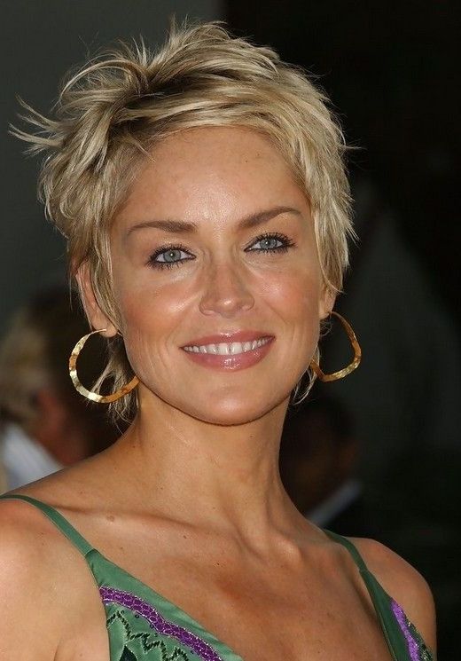 23 Great Short Haircuts For Women Over 50 | Styles Weekly For Newest Messy Tapered Pixie Hairstyles (Photo 21 of 25)