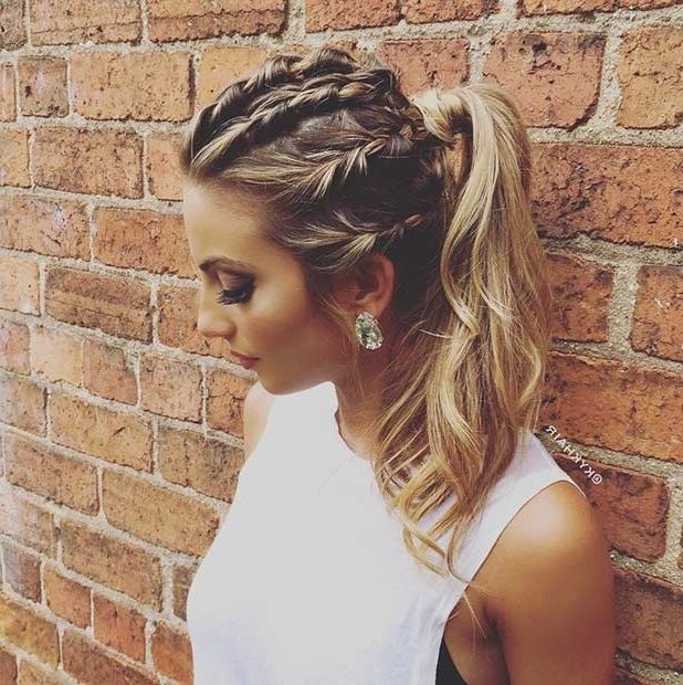 25 Elegant Ponytail Hairstyles For Special Occasions | Page 2 Of 3 For High Ponytail Hairstyles With Accessory (View 5 of 25)