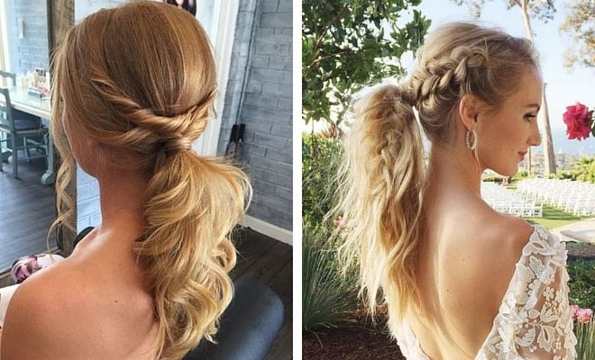 25 Elegant Ponytail Hairstyles For Special Occasions | Stayglam In Neat Ponytail Hairstyles With Voluminous Curls (View 17 of 25)