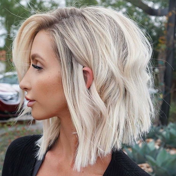 27 Incredible Lob Haircuts For 2018 Intended For Soft Ash Blonde Lob Hairstyles (View 24 of 25)