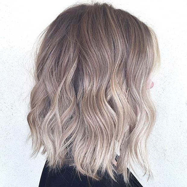27 Long Bob Hairstyles – Beautiful Lob Hairstyles For Women – Pretty For Striking Angled Platinum Lob Blonde Hairstyles (View 19 of 25)