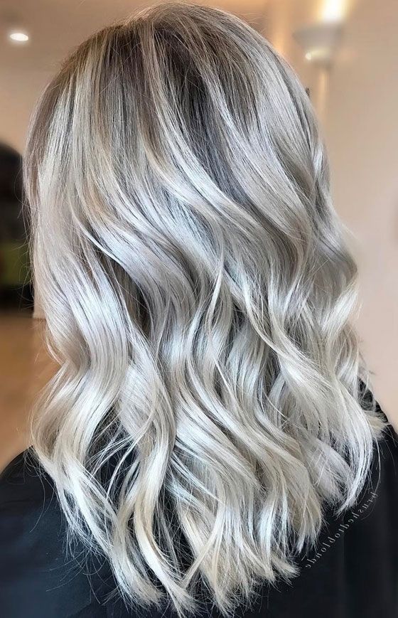 30 Ash Blonde Hair Color Ideas That You'll Want To Try Out Right Away Throughout Dark Blonde Into White Hairstyles (View 6 of 25)