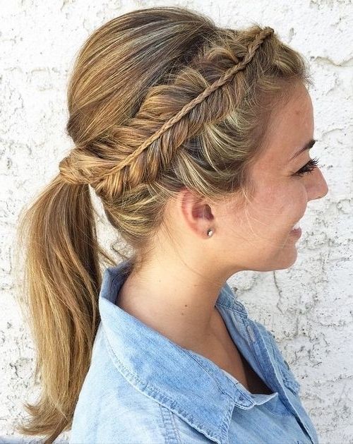 30 Best Dutch Braid Inspired Hairstyles – Page 5 – Foliver Blog Inside Dutch Inspired Pony Hairstyles (View 19 of 25)