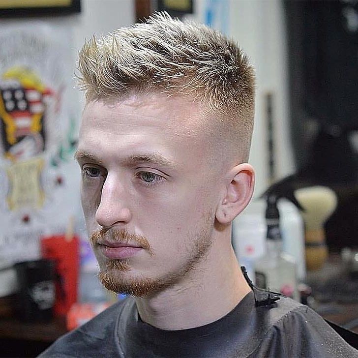30 Best Hairstyles For Men To Bald Gracefully In Most Popular Spiked Blonde Mohawk Hairstyles (View 8 of 25)