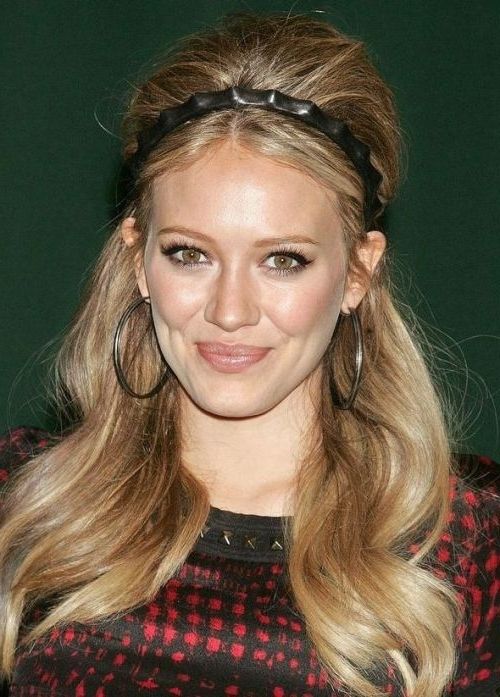 30 Best Half Up, Half Down Hairstyles | Hairstyles Regarding Half Updo Blonde Hairstyles With Bouffant For Thick Hair (Photo 19 of 25)