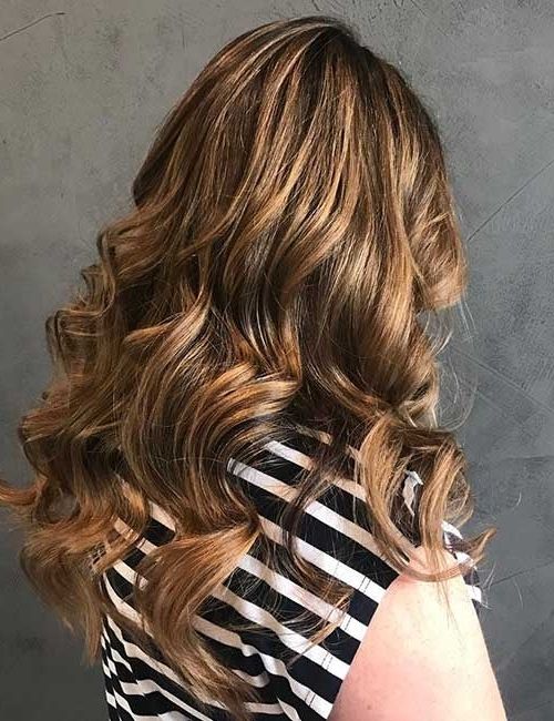 30 Best Highlight Ideas For Dark Brown Hair Inside Maple Bronde Hairstyles With Highlights (View 11 of 25)