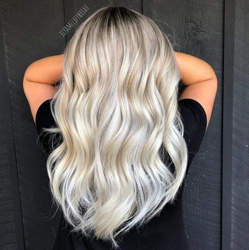 30 Best Platinum Blonde Hair Colors For 2018 In Light Golden Blonde With Platinum Highlights (Photo 4 of 25)