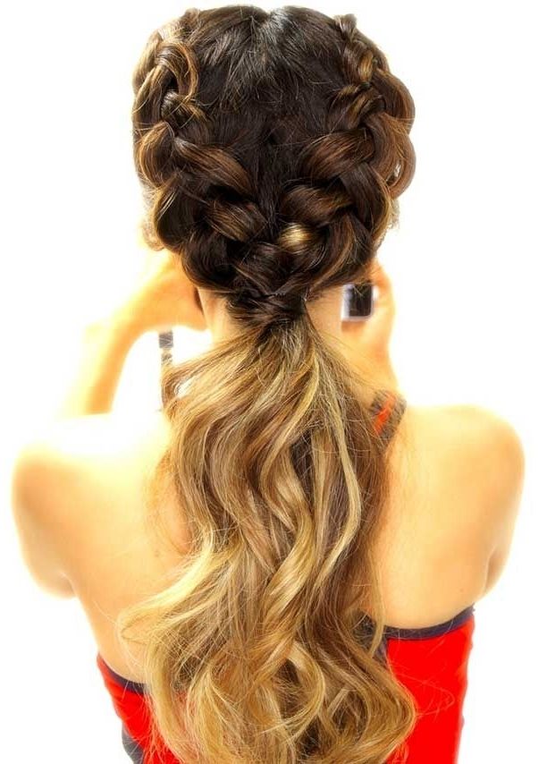 30 Cute Ponytail Hairstyles You Need To Try | Ponytails Modern With Dutch Inspired Pony Hairstyles (Photo 3 of 25)
