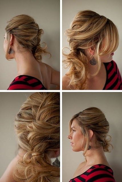 30 Days Of Twist & Pin Hairstyles – Day 3 | All Things Stylish In Side Ponytail Hairstyles With Braid (Photo 23 of 25)