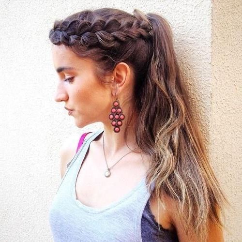 Featured Photo of 25 Best Ideas Ponytail and Lacy Braid Hairstyles