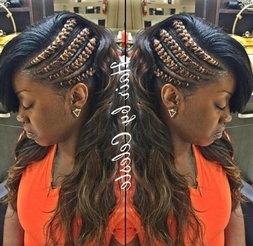 30 Gorgeous Ghana Braids For An All Black Style Regarding Chunky Black Ghana Braids Ponytail Hairstyles (View 23 of 25)