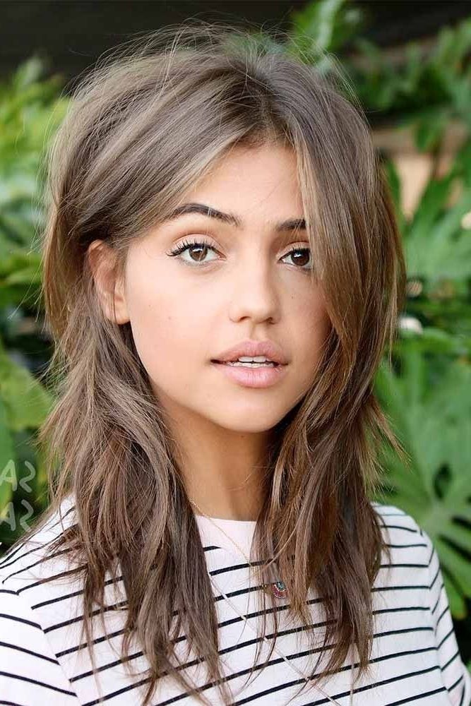 30 Medium Length Layered Hairstyles You'll Want To Try Immediately With Soft Layers And Side Tuck Blonde Hairstyles (View 9 of 25)
