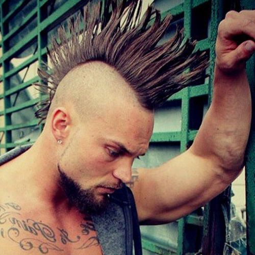 30 Mohawk Hairstyles For Men Intended For Most Recently Spiked Blonde Mohawk Hairstyles (View 25 of 25)