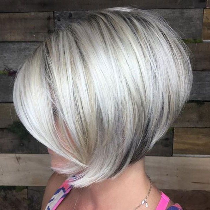 30 Platinum Blonde Hairstyle Ideas For 2018 Inside Cropped Platinum Blonde Bob Hairstyles (Photo 9 of 25)