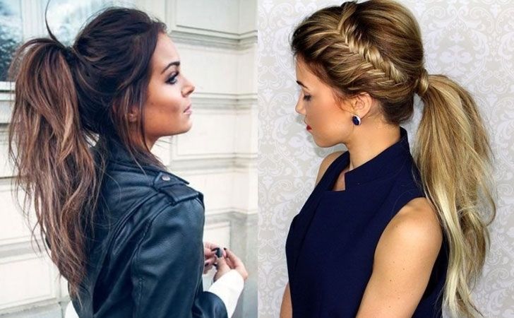 30 Simple Easy Ponytail Hairstyles For Lazy Girls – Ponytail Ideas 2018 Within Ponytail Hairstyles For Layered Hair (View 17 of 25)