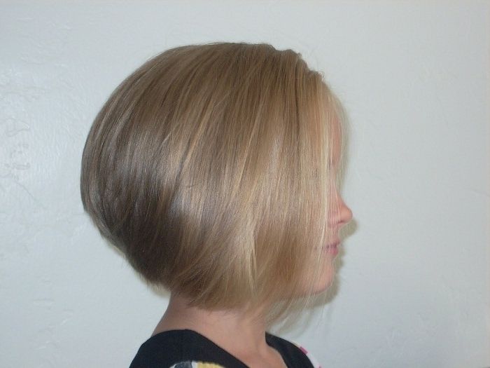 30 Stacked A Line Bob Haircuts You May Like – Pretty Designs In Voluminous Stacked Cut Blonde Hairstyles (View 6 of 25)