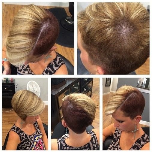 33 Cool Short Pixie Haircuts For 2018 – Pretty Designs For Most Popular Uneven Undercut Pixie Hairstyles (Photo 18 of 25)