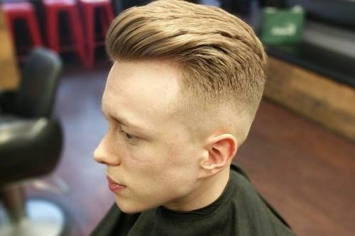 35 Best Hairstyles For Men With Thin Hair (add Volume In 2018) Intended For Fade To White Blonde Hairstyles (Photo 3 of 25)