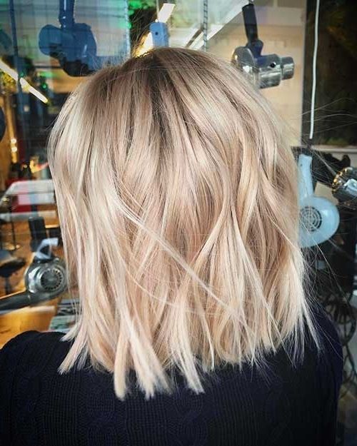 35+ Striking Short Hair Ideas For Blondies | Short Hairstyles 2017 In Striking Angled Platinum Lob Blonde Hairstyles (View 13 of 25)