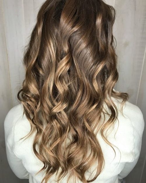 36 Curled Hairstyles Tending In 2018 – So Grab Your Hair Curling Wand! With Regard To Huge Hair Wrap And Long Curls Hairstyles (Photo 18 of 25)