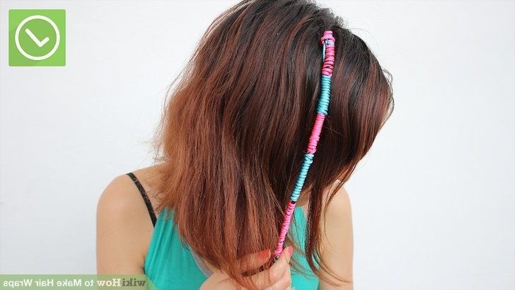 4 Ways To Make Hair Wraps – Wikihow Intended For Macrame Braid Hairstyles (View 15 of 25)