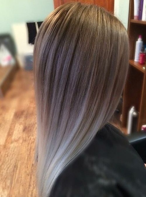 40 Gorgeous Ways To Rock Blonde & Silver Hair! – Hairstyles Weekly With Regard To Dark Blonde Into White Hairstyles (View 4 of 25)