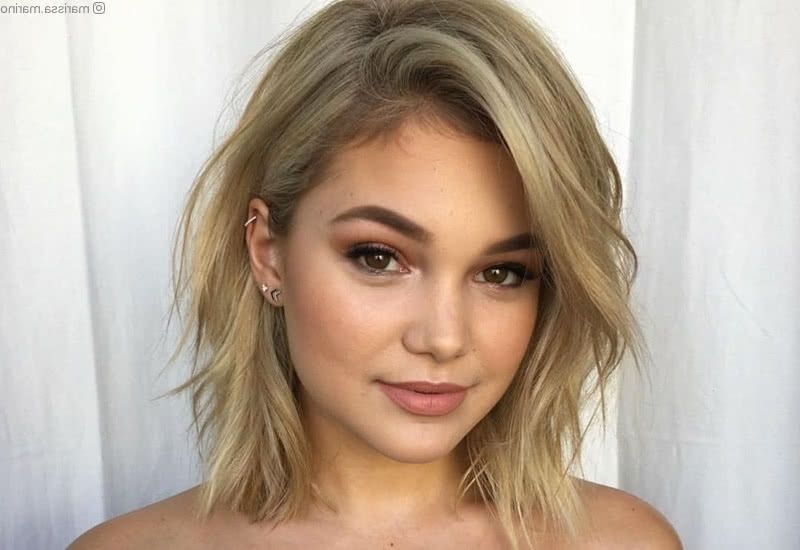 43 Greatest Wavy Bob Hairstyles – Short, Medium And Long In 2018 Throughout Wavy Blonde Bob Hairstyles (View 25 of 25)