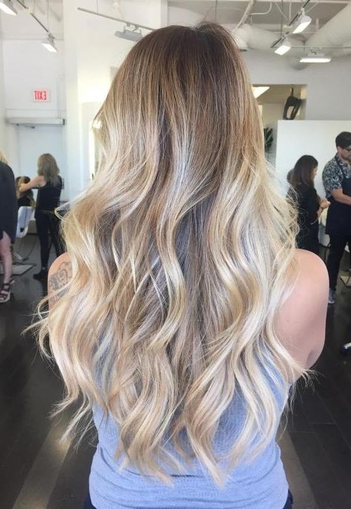 45 Balayage Hairstyles 2018 – Balayage Hair Color Ideas With Blonde Throughout Subtle Brown Blonde Ombre Hairstyles (View 24 of 25)