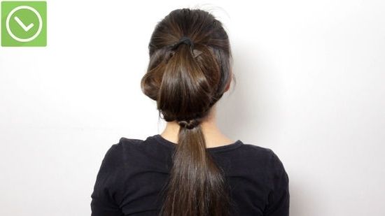 5 Ways To Style Waist Length Hair – Wikihow In Waist Length Ponytail Hairstyles With Bangs (Photo 15 of 25)