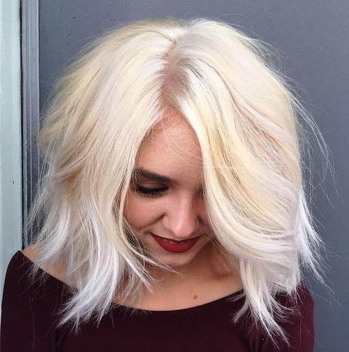 50 Amazing Daily Bob Hairstyles For 2019 – Short, Mob, Lob For For Glamorous Mid Length Blonde Bombshell (View 20 of 25)