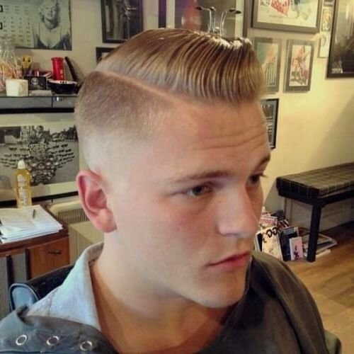 50 Blonde Hairstyles For Men – Men Hairstyles World Pertaining To Fade To White Blonde Hairstyles (Photo 12 of 25)