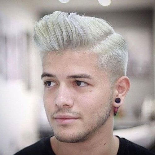 50 Blonde Hairstyles For Men – Men Hairstyles World Throughout Fade To White Blonde Hairstyles (View 7 of 25)