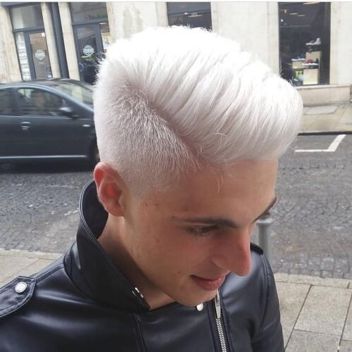 50 Blonde Hairstyles For Men – Men Hairstyles World Within Fade To White Blonde Hairstyles (Photo 6 of 25)