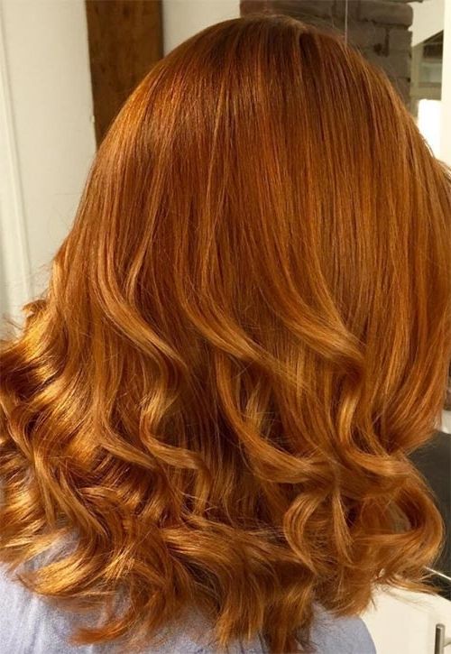 50 Copper Hair Color Shades To Swoon Over | Fashionisers Within Golden Bronze Blonde Hairstyles (Photo 24 of 25)