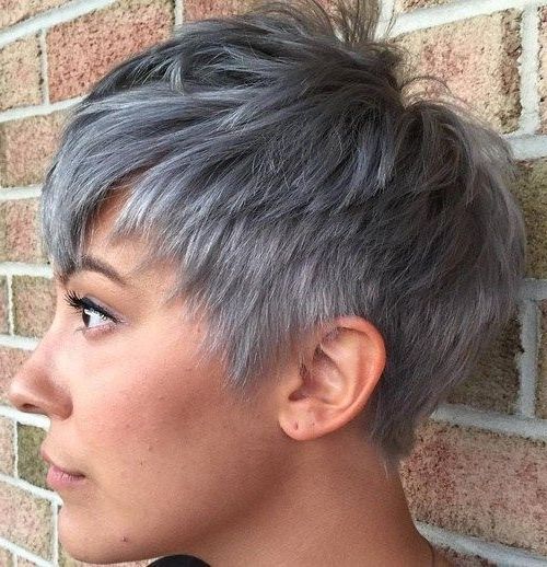 50 Edgy, Shaggy, Messy, Spiky, Choppy Pixie Cuts | Hairstyles In Best And Newest Choppy Gray Pixie Hairstyles (Photo 1 of 25)