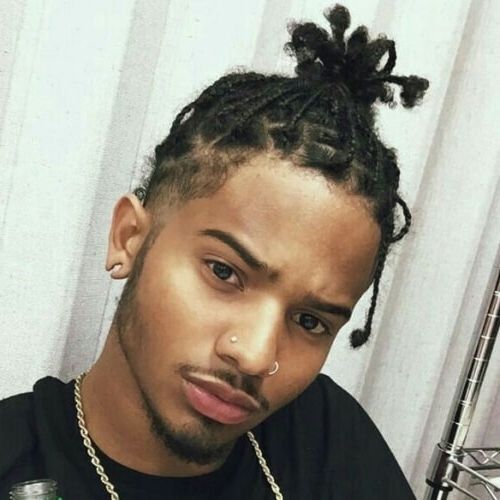55 Braids For Men Ideas – Men Hairstyles World With Regard To Braided Mohawk Pony Hairstyles With Tight Cornrows (View 12 of 25)