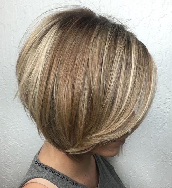 56 Stacked Bob Hairstyle For The Style Year 2018 – Style Easily Regarding Voluminous Stacked Cut Blonde Hairstyles (View 8 of 25)