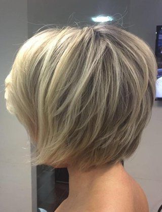 60 Best Short Bob Haircuts And Hairstyles For Women | Beauty For Voluminous Stacked Cut Blonde Hairstyles (Photo 21 of 25)