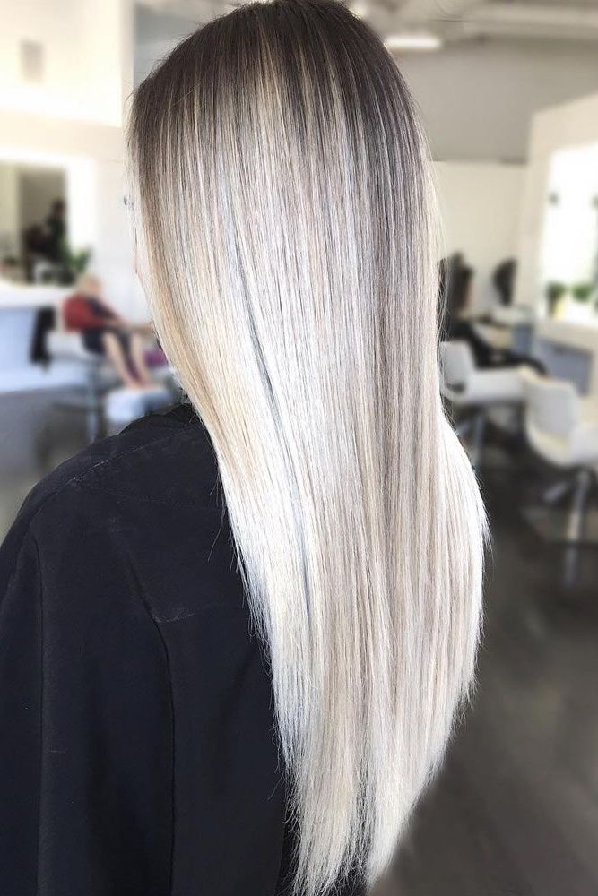Featured Photo of 2024 Popular Grayscale Ombre Blonde Hairstyles