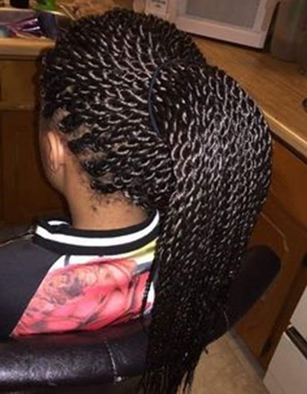 68 Senegalese Twists You Should Try – Style Easily Intended For Black Layered Senegalese Twists Pony Hairstyles (Photo 9 of 25)