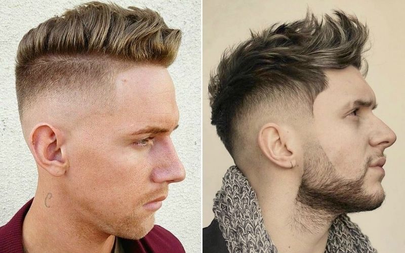 7 Best Faux Hawk Haircuts For Men In 2018 – The Trend Spotter With Two Tone High Ponytail Hairstyles With A Fauxhawk (View 18 of 25)